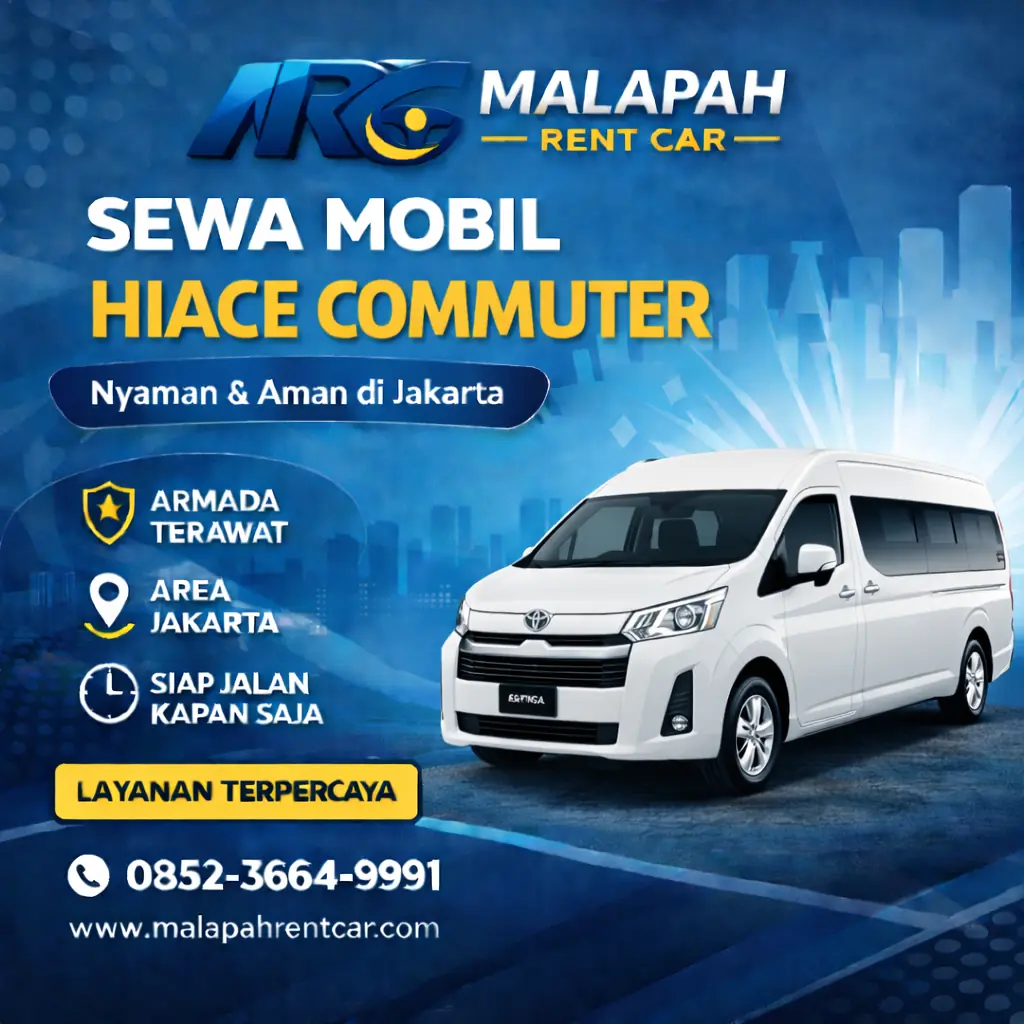 HIACE COMMUTER Dengan Driver
