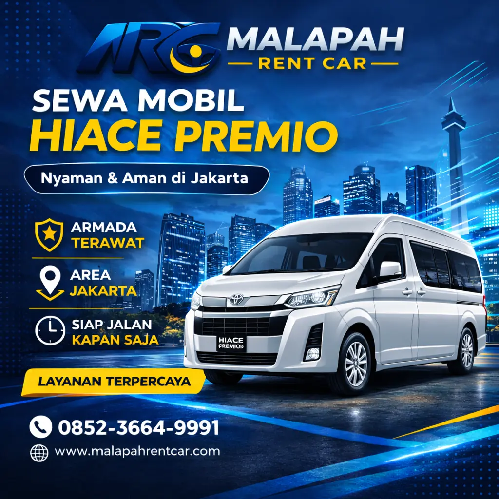 HIACE PREMIO Dengan Driver